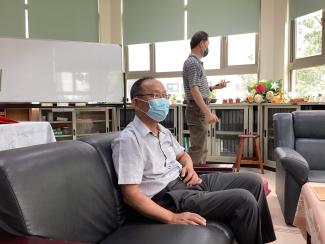 20220705中午在通識中心舉辦歡送謝東風老師退休活動